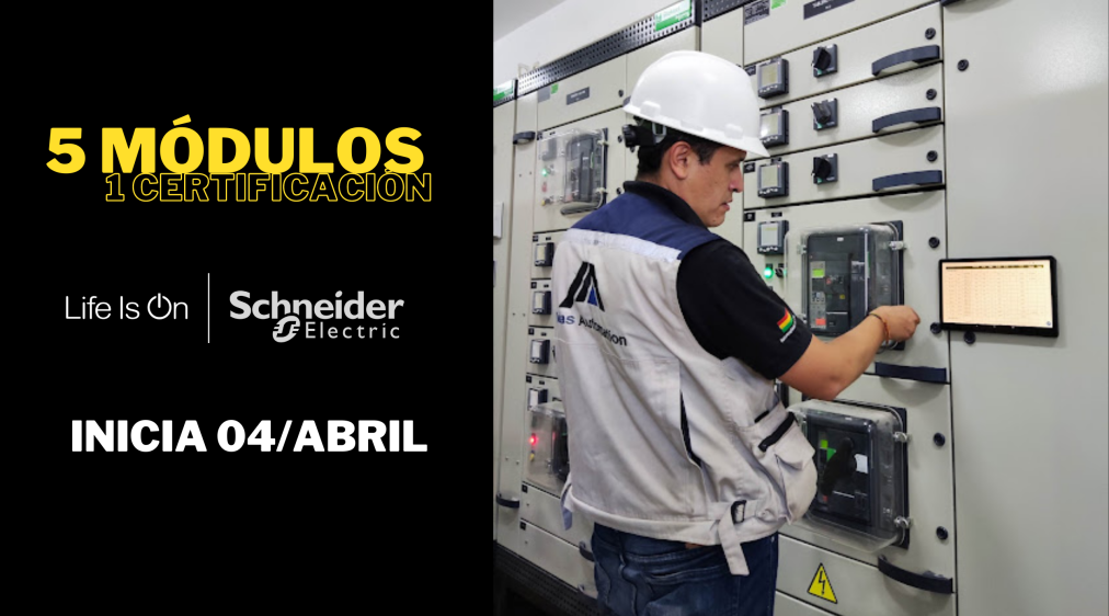 Certificación en Automatización y Control Industrial – Schneider Electric 2022-8